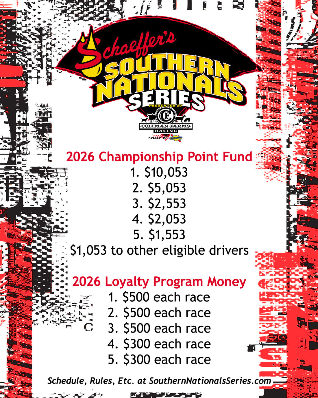 Loyalty Program and Championship Point Fund Set for 2026 Southern Nationals