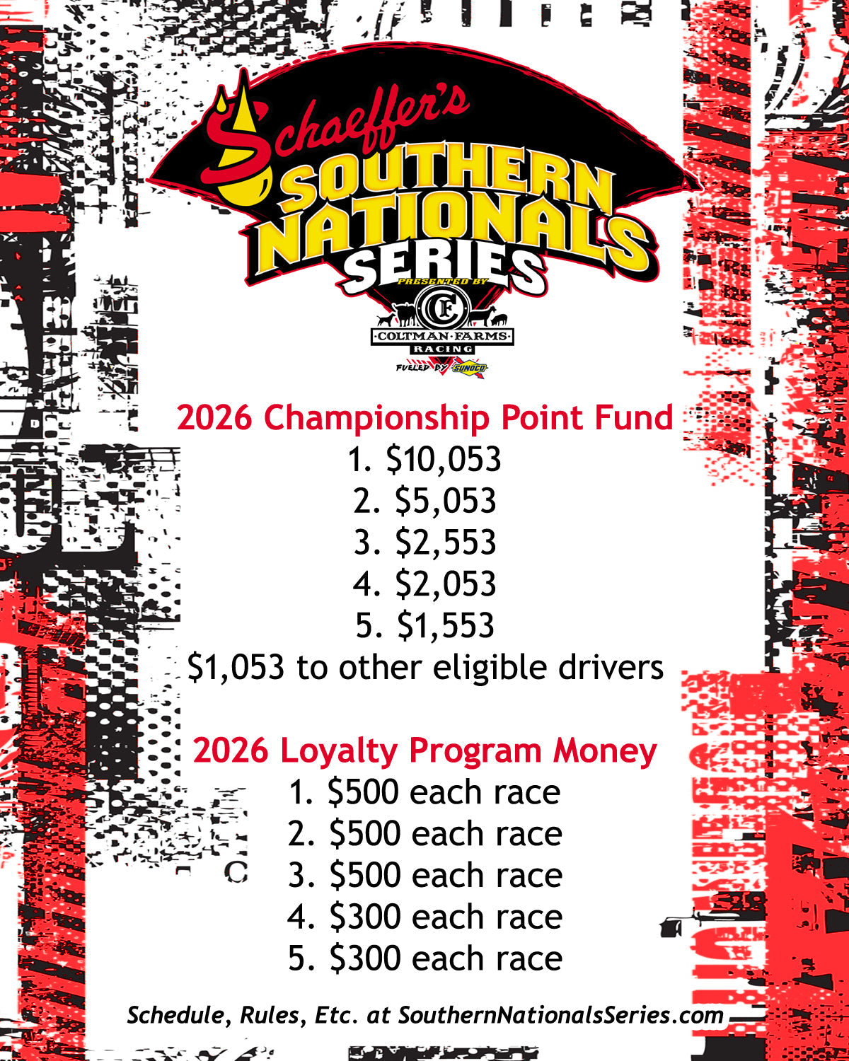 Loyalty Program and Championship Point Fund Set for 2026 Southern Nationals