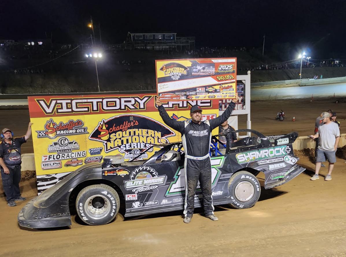 Ross Bailes Wins Southern Nationals Series Opener at Beckley for $10,053 Payday