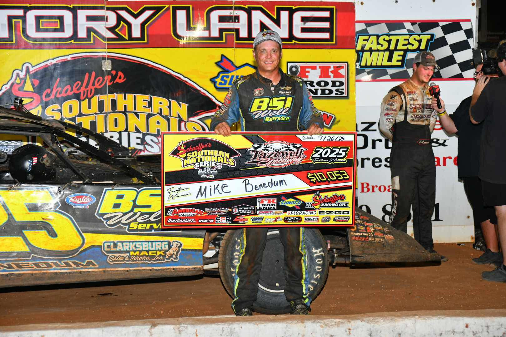 Benedum Banks $10,053 for Ray Varner Ford 53 Victory; Loudy Wins Southern Nationals Championship