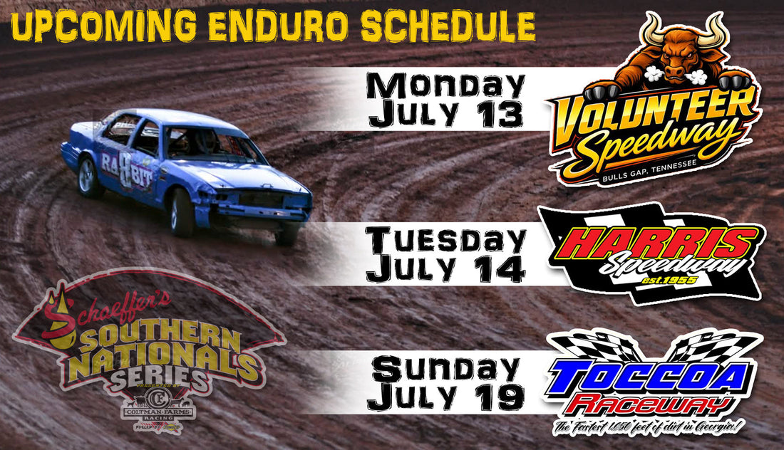 Three Big Southern Nationals Enduro Races Ahead in Month of July!