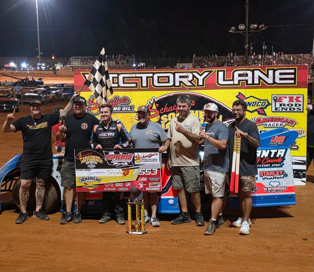 Garrett Smith Steers to Southern Nationals Series Victory at Harris Speedway