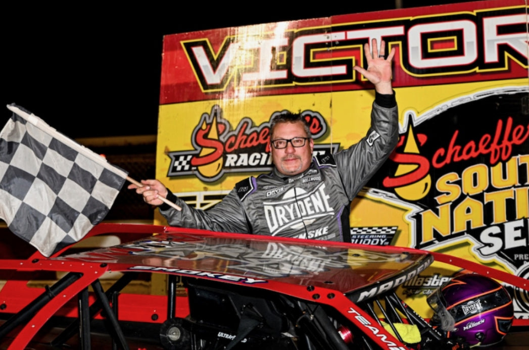 Chris Madden Masterful in Schaeffer’s Oil Spring Nationals Opener at Swainsboro Raceway