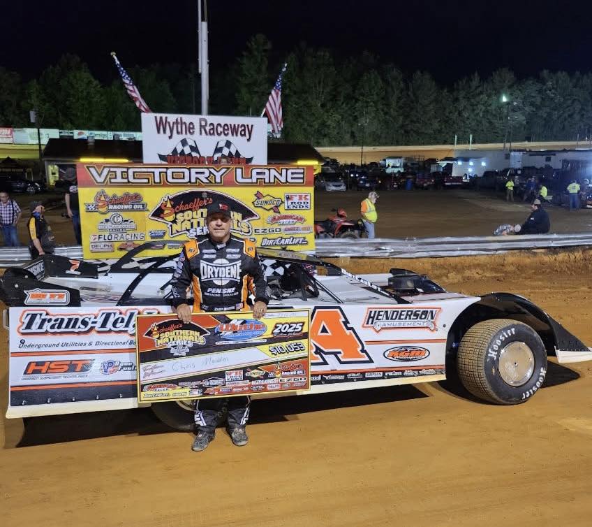 Chris Madden Dominates at Wythe Raceway for 30th Career Southern Nationals Victory