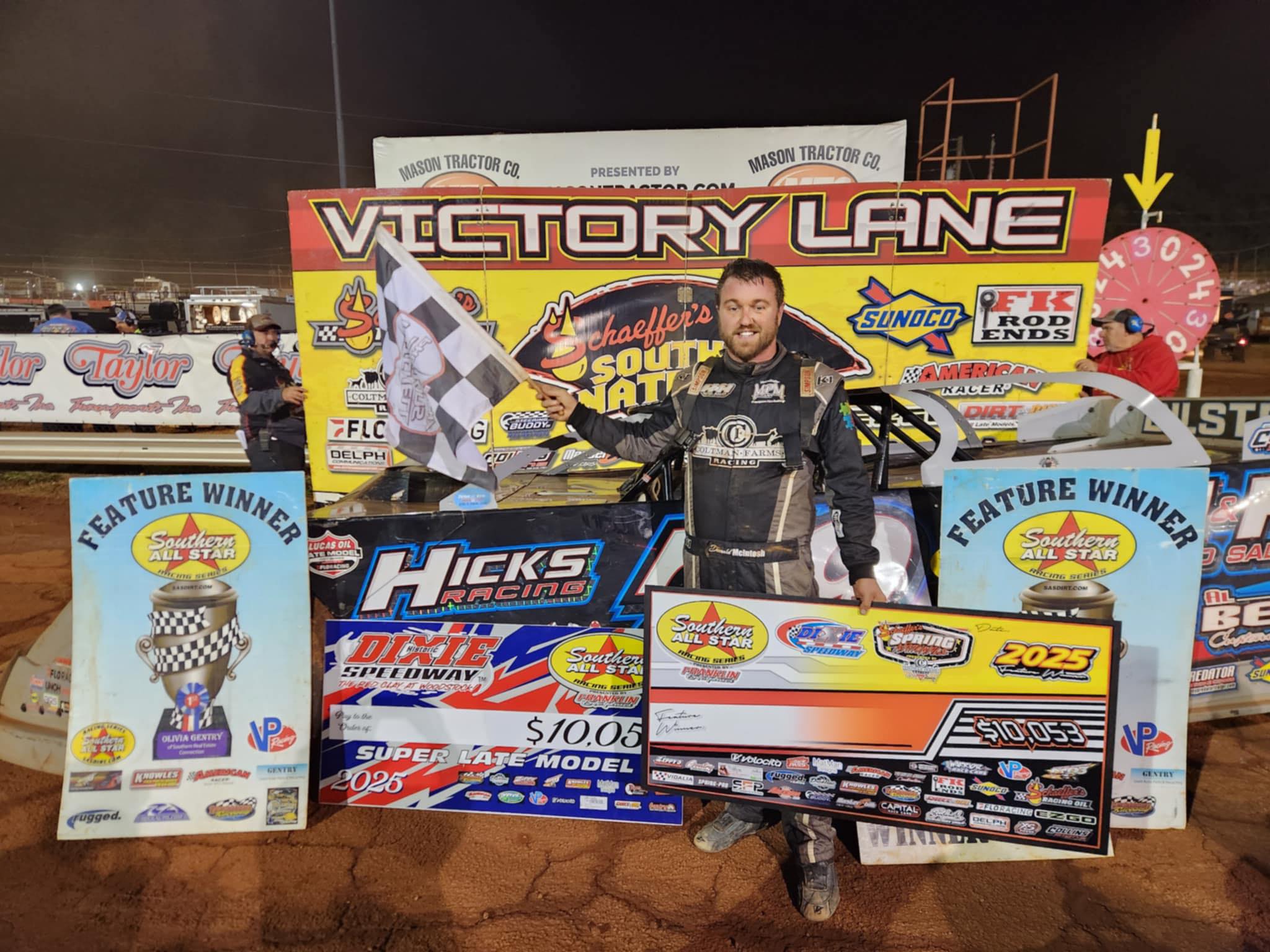 Former Spring Nationals Champion Donald McIntosh Collects $10,053 for Winning Dixie Nationals