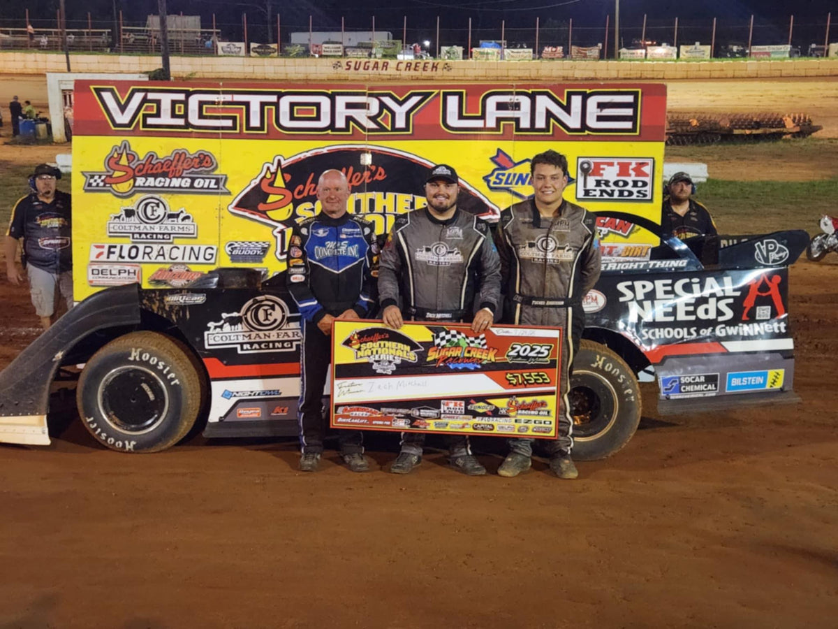 Zack Mitchell Masterful at Sugar Creek Raceway for Second Straight Southern Nationals Win