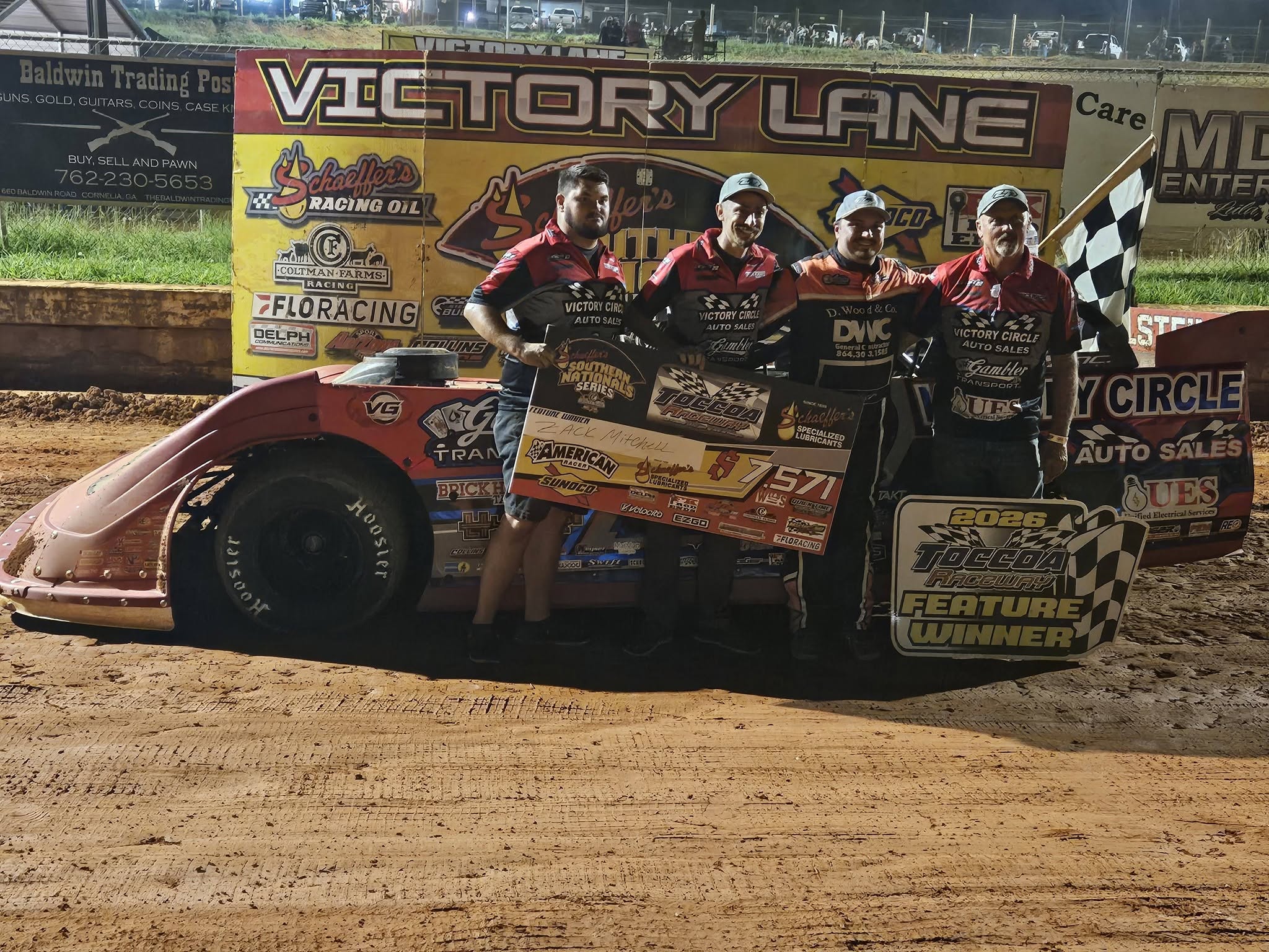 Zack Mitchell Wins Third Straight Southern Nationals Event at Toccoa Raceway!