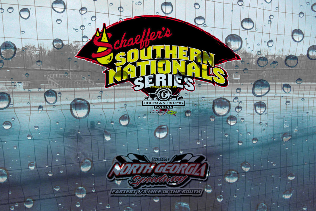 Young Memorial at North Georgia Speedway Rained Out on Friday, July 24