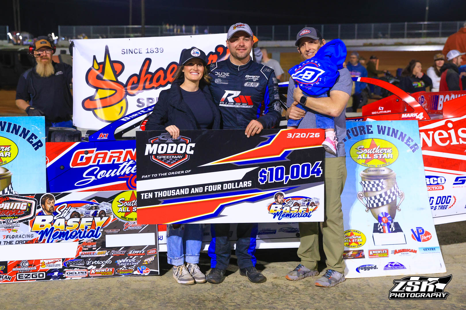 Brandon Overton Takes Spring Nationals Opening Win at Modoc Speedway for $10,004