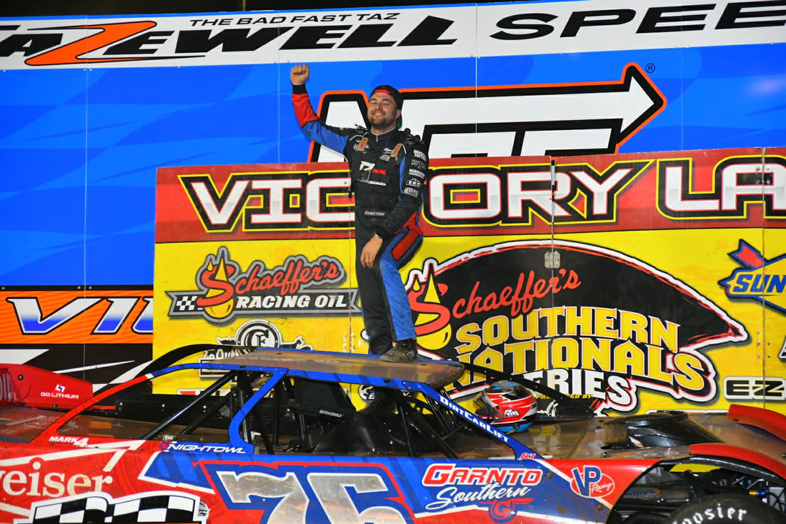 Brandon Overton Bags $21,000 in Lil’ Bill Corum Memorial Win at Tazewell Speedway
