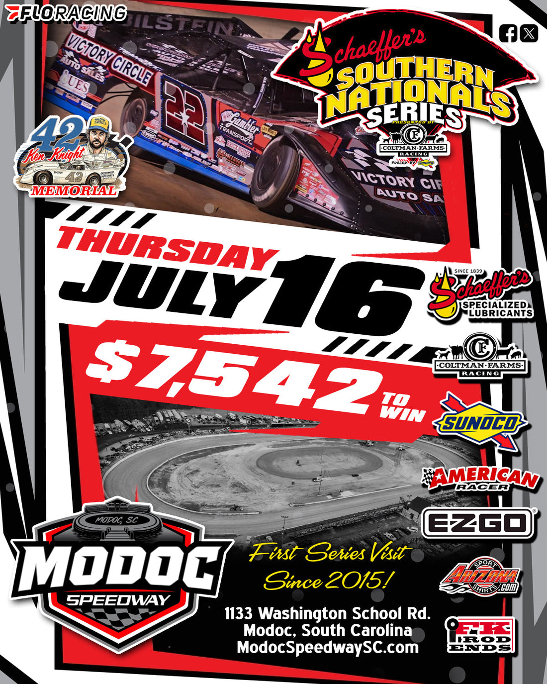 Ken Knight Memorial Next on Southern Nationals Schedule on July 16