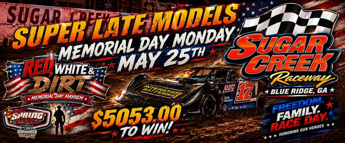 Sugar Creek Raceway Shifts Spring Nationals Date to Monday, May 25